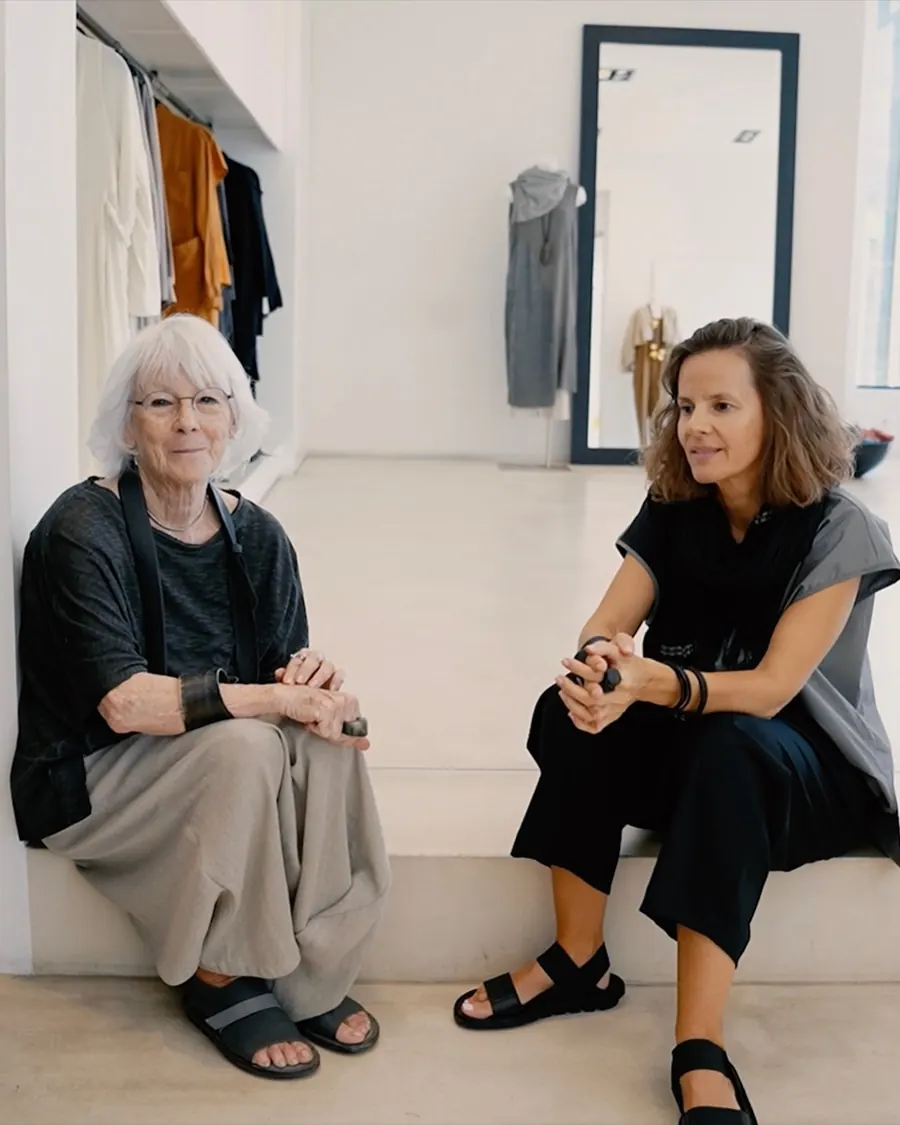 THE's founders sitting in the store